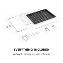 Masterchef 45 Mini-Backofen 45l 2000W 100-230 °C Timer Schwarz -Haushaltsgeräte Rabatte 10034496 yy 0008 logo Klarstein Masterchef 45 Mini Backofen 45l schwarz