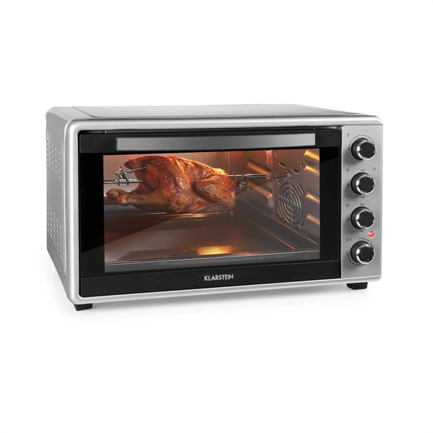 Masterchef 60 Mini-Backofen 60l 2000W 100-230 °C Timer Silber 1 Masterchef 60 Mini-Backofen 60l 2000W 100-230 °C Timer Silber