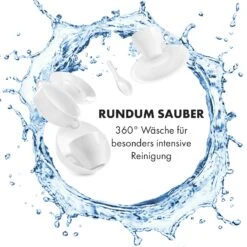 Azuria Geschirrspülmaschine 1380W 6,5L 6 Gedecke Schwarze Glasfront 17 Azuria Geschirrspülmaschine 1380W 6,5L 6 Gedecke Schwarze Glasfront -Haushaltsgeräte Rabatte 10034510 de 0006 logo