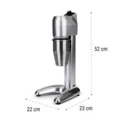 Kraftprotz Milchshake-Mixer Proteinshake 300W Stufenlos Edelstahl -Haushaltsgeräte Rabatte 10034518 yy 0009 logo Klarstein Pro Kraftprotz Milchshake Mixer silber