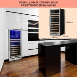 Vinovilla Grande 116 Built-in Duo Weinkühlschrank 310 Ltr 116 Fl. LED 12 Vinovilla Grande 116 Built-in Duo Weinkühlschrank 310 Ltr 116 Fl. LED -Haushaltsgeräte Rabatte 10034525 DE 0006 usp