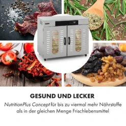 Master Jerky 500 Dörrautomat 3000W 40-90 °C 24h-Timer Edelstahl Silber -Haushaltsgeräte Rabatte 10034545 de 0005 logo