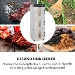 Master Jerky 550 Dörrautomat 2400W 40-90 °C 24h-Timer Edelstahl Silber -Haushaltsgeräte Rabatte 10034546 de 0005 logo