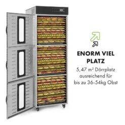 Master Jerky 550 Dörrautomat 2400W 40-90 °C 24h-Timer Edelstahl Silber -Haushaltsgeräte Rabatte 10034546 de 0006 logo