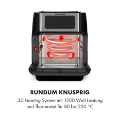 AeroVital Fry Heißluftfritteuse 1500W 10l Timer 9 Programme 11 AeroVital Fry Heißluftfritteuse 1500W 10l Timer 9 Programme -Haushaltsgeräte Rabatte 10034575 de 0003 logo