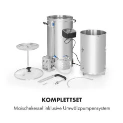 Brauheld Pro Maischekessel 2500W 30L 30-100°C Umwälzpumpe Edelstahl -Haushaltsgeräte Rabatte 10034586 de 0006 logo