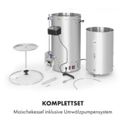 Brauheld Pro Maischekessel 2500W 35L 30-100°C Umwälzpumpe Edelstahl -Haushaltsgeräte Rabatte 10034587 de 0006 logo