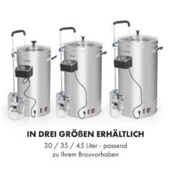 Brauheld Pro Maischekessel 3300W 45L 30-100°C Umwälzpumpe Edelstahl -Haushaltsgeräte Rabatte 10034588 de 0007 logo