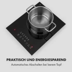 Cook N Roll Induktionskochfeld 2000W Timer 10 Stufen Bratenthermometer -Haushaltsgeräte Rabatte 10034708 de 0007 logo