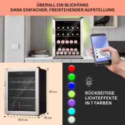 Coachella 60 Kühlschrank 60 Liter WiFi-Funktion Hintergrundbeleuchtung -Haushaltsgeräte Rabatte 10034821 de 0006 usp