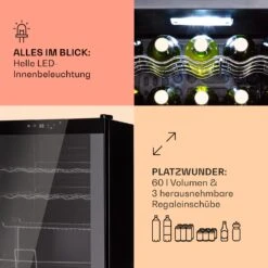 Coachella 60 Kühlschrank 60 Liter WiFi-Funktion Hintergrundbeleuchtung -Haushaltsgeräte Rabatte 10034823 de 0004 usp