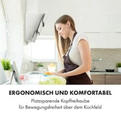 Antonia Dunstabzugshaube Kopffrei 60cm 350m³/h Touch-Bedienfeld Glas -Haushaltsgeräte Rabatte 10034867 de 0007 logo