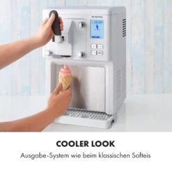 Sweet Sundae Eiscrememaschine Kompressor 1,5l Edelstahl Weiß -Haushaltsgeräte Rabatte 10034912 de 0003 logo