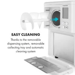 Sweet Sundae Eiscrememaschine Kompressor 1,5l Edelstahl Weiß -Haushaltsgeräte Rabatte 10034912 uk 0008 logo Klarstein Sahnehaeubchen Eiscrememaschine weiss