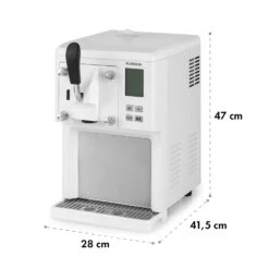 Sweet Sundae Eiscrememaschine Kompressor 1,5l Edelstahl Weiß -Haushaltsgeräte Rabatte 10034912 yy 0010 logo Klarstein Sahnehaeubchen Eiscrememaschine weiss