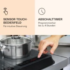 InnoChef Induktionskochfeld 3400W Touch Control Glaskeramik -Haushaltsgeräte Rabatte 10034919 de 0004 logo