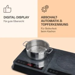 InnoChef Induktionskochfeld 3400W Touch Control Glaskeramik -Haushaltsgeräte Rabatte 10034919 de 0006 logo