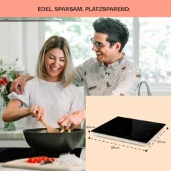 Virtuosa EcoAdapt Induktionskochfeld 4 Zonen 7200W Glas Schwarz -Haushaltsgeräte Rabatte 10034948 de 0006 usp