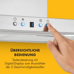 Limelight Dunstabzugshaube 60cm Wandhaube 600m³/h Edelstahl -Haushaltsgeräte Rabatte 10034976 de 0008 logo