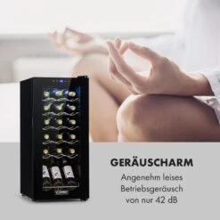 Shiraz 18 Slim Uno Weinkühlschrank 50l 18Fl Touch-Bedienfeld 5-18°C -Haushaltsgeräte Rabatte 10035026 de 0009 logo