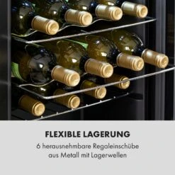 Shiraz 28 Uno Weinkühlschrank 74l 28Fl Touch-Bedienfeld 5-18°C -Haushaltsgeräte Rabatte 10035029 de 0008 logo