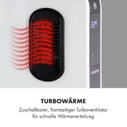 Baltrum Flow Elektroheizung Konvektor 2000 W Standgerät -Haushaltsgeräte Rabatte 10035034 de 0004 logo