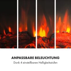 Vulsini Elektro-Kamin 1900 W LED-Technik Fernbedienung -Haushaltsgeräte Rabatte 10035037 de 0007 logo
