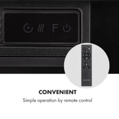 Vulsini Elektro-Kamin 1900 W LED-Technik Fernbedienung -Haushaltsgeräte Rabatte 10035037 uk 0004 logo Klarstein Vulsini Elektrischer Kamin schwarz