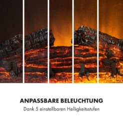 Etna Pozzolana Elektrokamin 1800W Wochentimer Fernbedienung -Haushaltsgeräte Rabatte 10035041 de 0007 logo