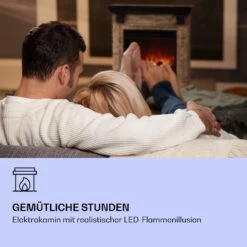 Etna Elektrokamin 1800W Wochentimer Fernbedienung LED -Haushaltsgeräte Rabatte 10035043 de 0004 logo