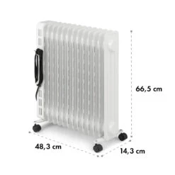 Thermaxx Heatstream Ölradiator 2500W 5-35 °C 24h-Timer 20 Thermaxx Heatstream Ölradiator 2500W 5-35 °C 24h-Timer -Haushaltsgeräte Rabatte 10035055 yy 0010 logo Klarstein Thermaxx Heatstream Oelradiator Weiss