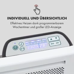 Hot Spot Slimcurve Double Wave 2-in-1 Heizgerät 2000W Wochentimer -Haushaltsgeräte Rabatte 10035061 de 0004 logo