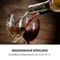 Vinamour 48 Uno Weinkühlschrank 128l 48Fl 3 Einschübe 4-18°C -Haushaltsgeräte Rabatte 10035066 de 0004 logo