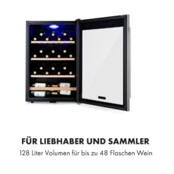 Vinamour 48 Uno Weinkühlschrank 128l 48Fl 3 Einschübe 4-18°C -Haushaltsgeräte Rabatte 10035066 de 0005 logo