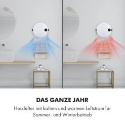 Hot Spot Pebble Heizlüfter 2000W Handtuchtrockner Timer Fernbedienung -Haushaltsgeräte Rabatte 10035077 de 0004 logo