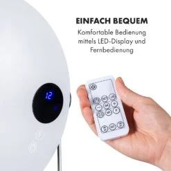 Hot Spot Pebble Heizlüfter 2000W Handtuchtrockner Timer Fernbedienung -Haushaltsgeräte Rabatte 10035077 de 0005 logo