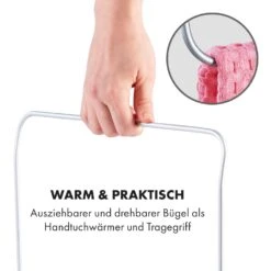 Hot Spot Pebble Heizlüfter 2000W Handtuchtrockner Timer Fernbedienung -Haushaltsgeräte Rabatte 10035077 de 0006 logo