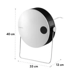 Hot Spot Pebble Heizlüfter 2000W Handtuchtrockner Timer Fernbedienung -Haushaltsgeräte Rabatte 10035077 yy 0010 logo Klarstein Hot Spot Pebble Heizgeraet