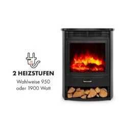Bormio S Smart Elektrokamin 950/1900W Thermostat Wochentimer -Haushaltsgeräte Rabatte 10035088 de 0004 logo