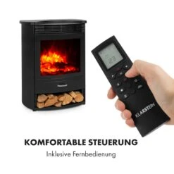 Bormio S Smart Elektrokamin 950/1900W Thermostat Wochentimer -Haushaltsgeräte Rabatte 10035088 de 0005 logo