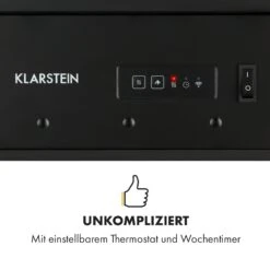 Bormio S Smart Elektrokamin 950/1900W Thermostat Wochentimer -Haushaltsgeräte Rabatte 10035088 de 0006 logo