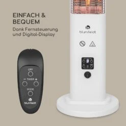 Heat Guru Plus Outdoor Heizstrahler 1200W 3 Heizstufen Fernbedienung -Haushaltsgeräte Rabatte 10035096 de 0006 logo