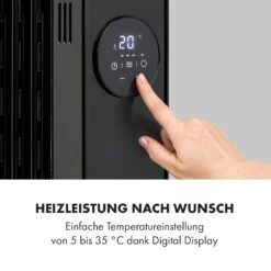 Thermaxx Heatstream Ölradiator 2500W 5-35 °C, 24h-Timer -Haushaltsgeräte Rabatte 10035109 de 0003 logo