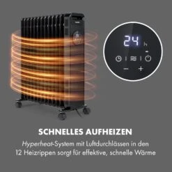 Thermaxx Heatstream Ölradiator 2500W 5-35 °C, 24h-Timer -Haushaltsgeräte Rabatte 10035109 de 0004 logo