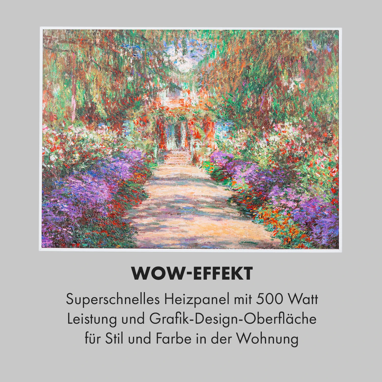 Wonderwall Air Art Smart Infrarotheizung 80x60cm 500W Wandmontage Gartenweg 5 Wonderwall Air Art Smart Infrarotheizung 80x60cm 500W Wandmontage Gartenweg – Bild 5