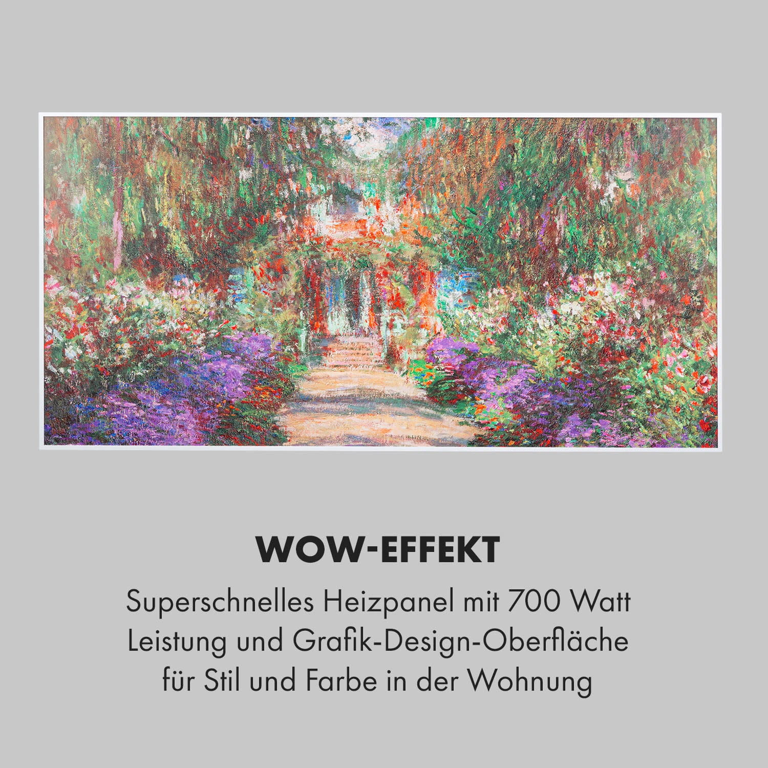 Wonderwall Air Art Smart Infrarotheizung 120x60cm 700W Wandinstallation App-Steuerung Gartenweg 5 Wonderwall Air Art Smart Infrarotheizung 120x60cm 700W Wandinstallation App-Steuerung Gartenweg – Bild 5