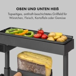 Appenzell XL Raclette Mit Grill 600 W Thermostat 2 Käseträger -Haushaltsgeräte Rabatte 10035218 de 0004 logo
