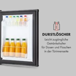 Klarstein Happy Hour Minibar 40L 5-15°C 23 DB LED-Licht -Haushaltsgeräte Rabatte 10035247 de 0005 logo