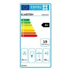 Full House 2.0 DownAir System Induktionsherd Dunstabzugshaube 271 M³/h -Haushaltsgeräte Rabatte 10035259 energy label