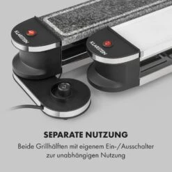 Tenderloin 50/50 Raclette-Grill 1200W 8 Personen Natursteinplatte Metallgrillplatte 12 Tenderloin 50/50 Raclette-Grill 1200W 8 Personen Natursteinplatte Metallgrillplatte -Haushaltsgeräte Rabatte 10035260 de 0005 logo